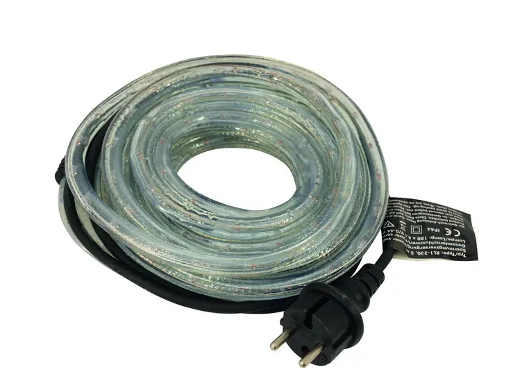 EUROLITE RUBBERLIGHT RL1-230V clear 5m 